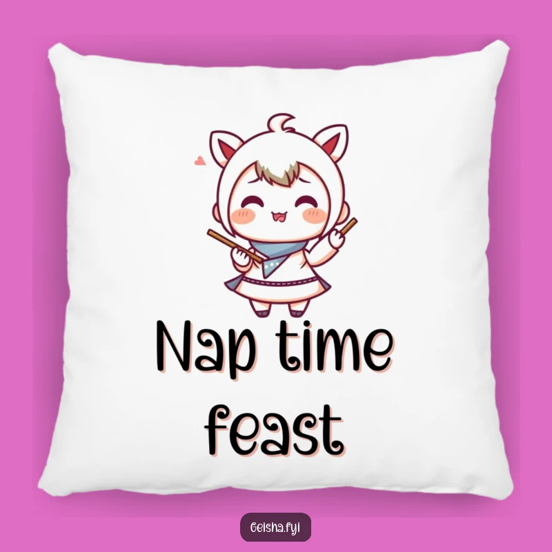 Cozy Funny Bento Box Pillow: Soft Comfort with Culinary Humor